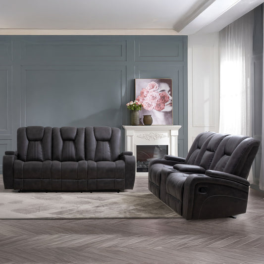 Marlow - Manual Reclining Sofa Set