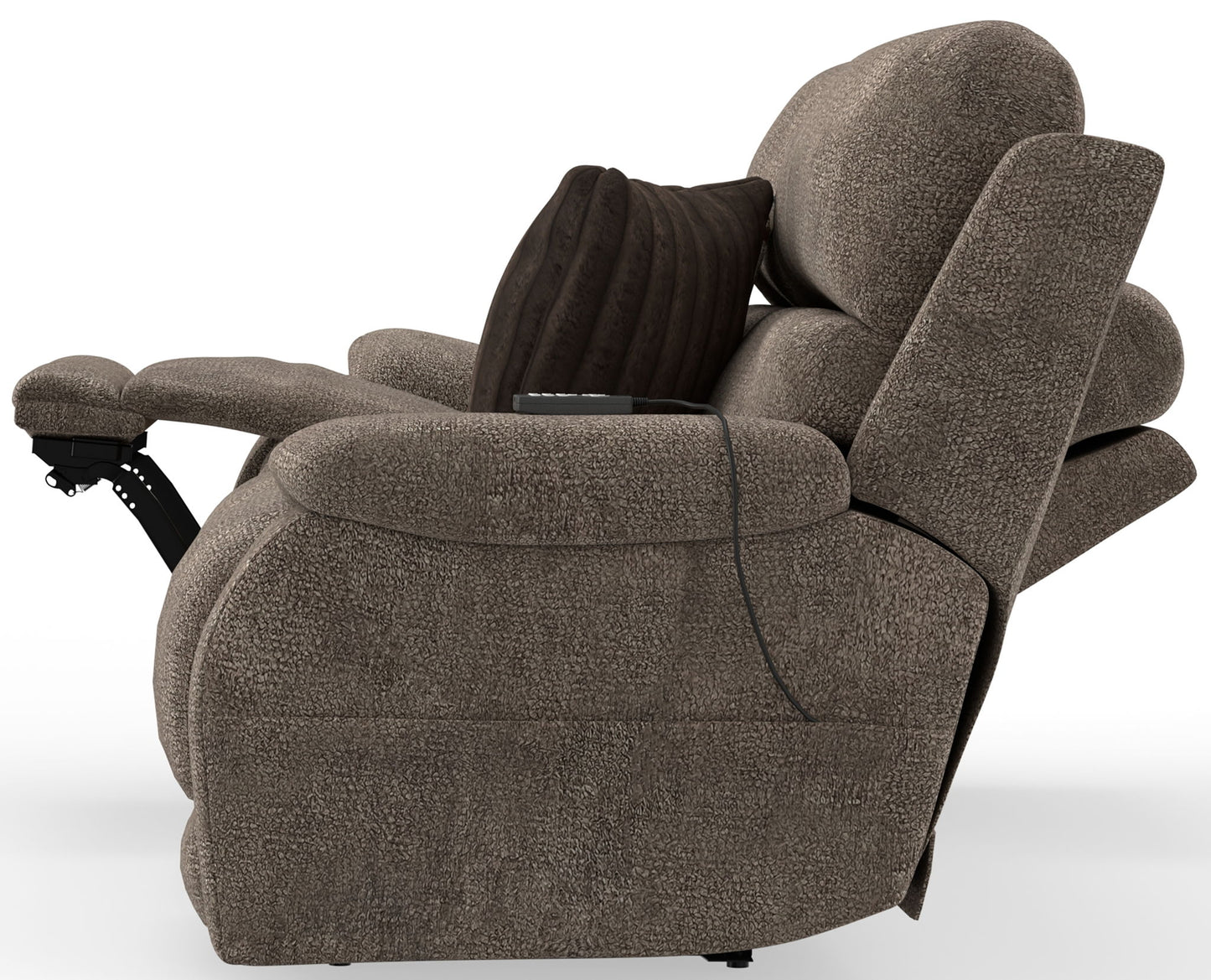 Joya - Power Headrest Power LayFlat Reclining Sofa With CR3 Heat/Massage/Lumbar/ZG