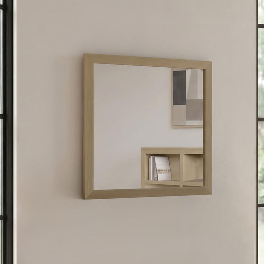 Hendricks Dresser Mirror Light Oak