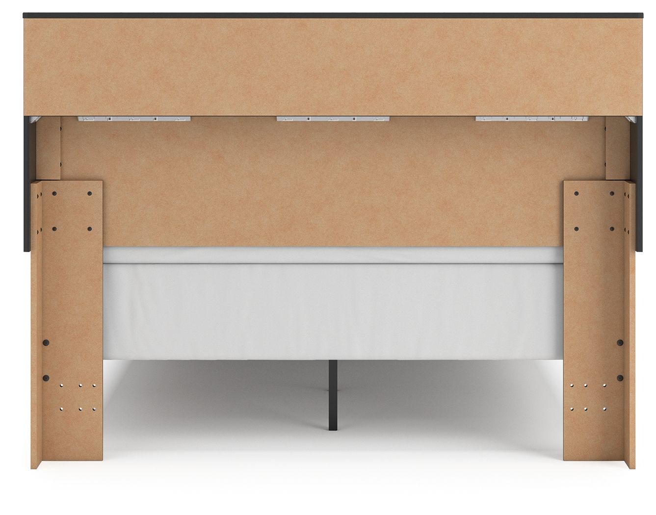 Broachmyn - Lighted Bookcase Panel Bed