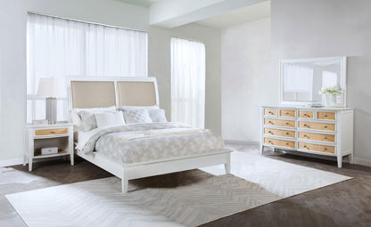 Bexhill 4-piece California King Bedroom Set White