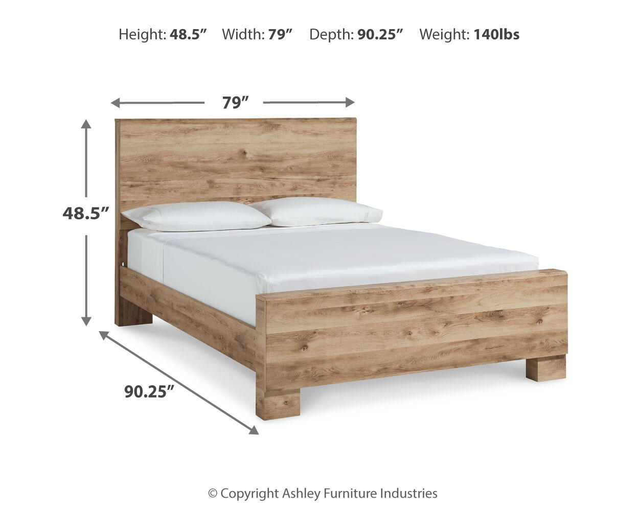 Hyanna - Panel Bed