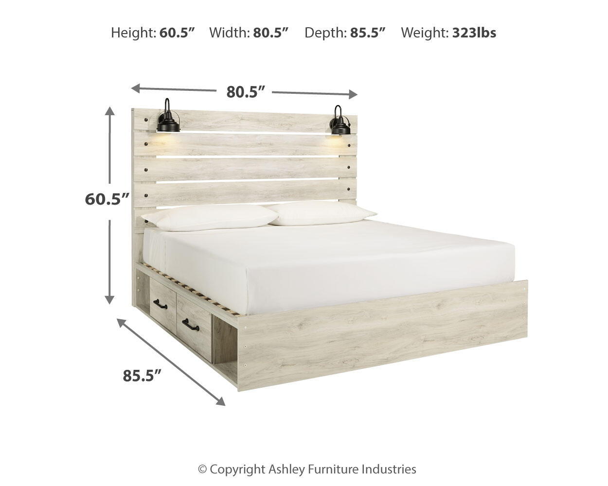 Cambeck - Panel Bed
