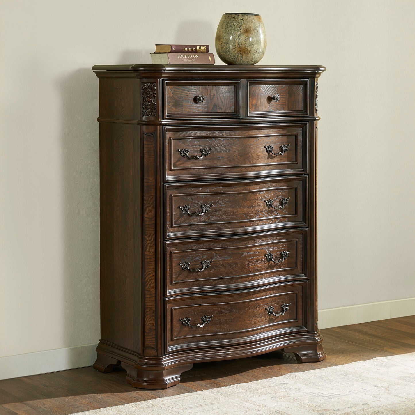 Royale - Lift Top Chest - Brown