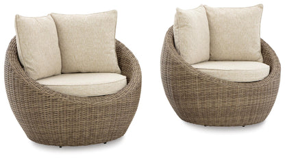 Danson - Swivel Lounge With Cushion