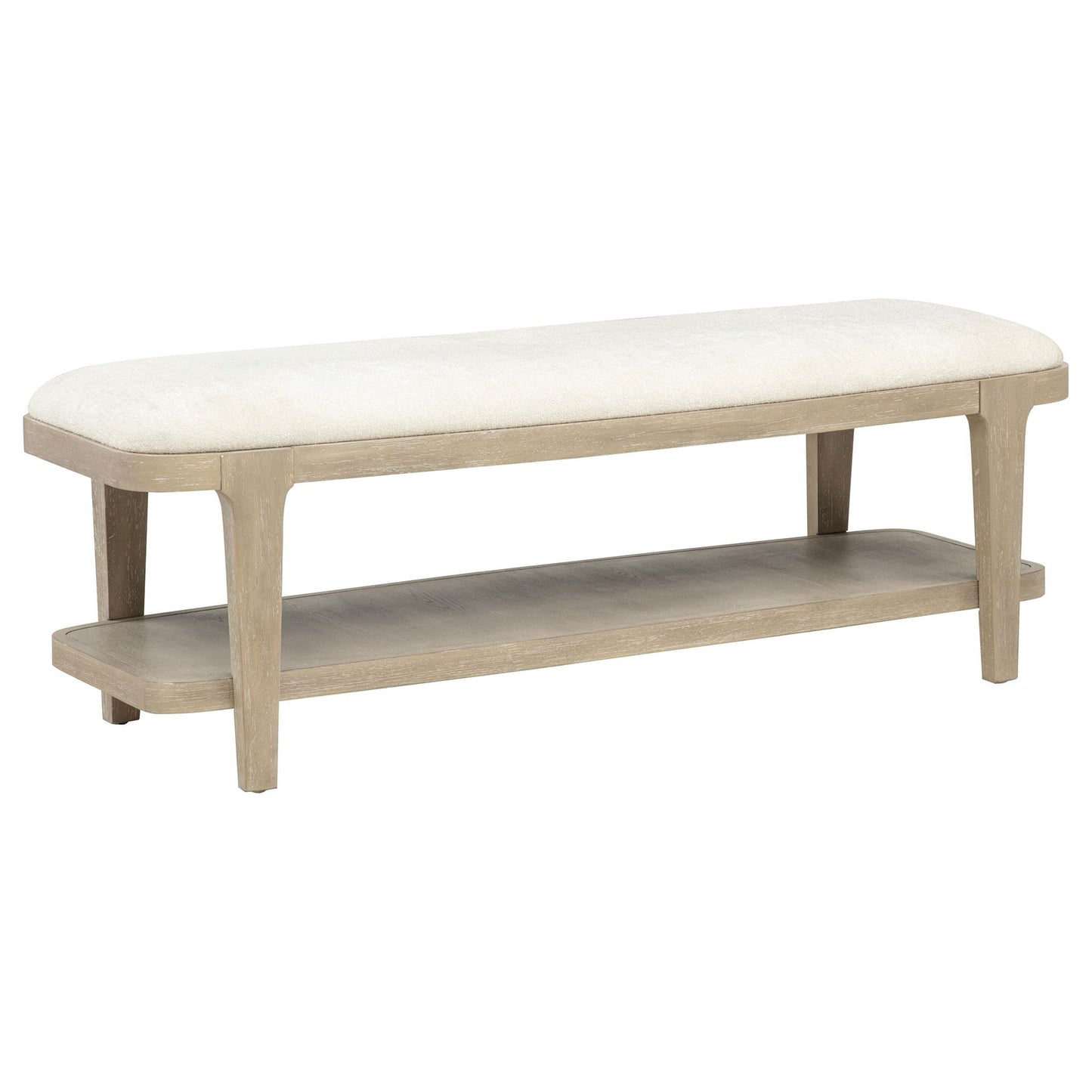 Lucaire Upholstered Bedroom Bench Sandstone