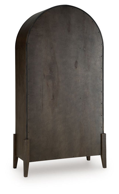 Benhall - Accent Cabinet - Dark Brown