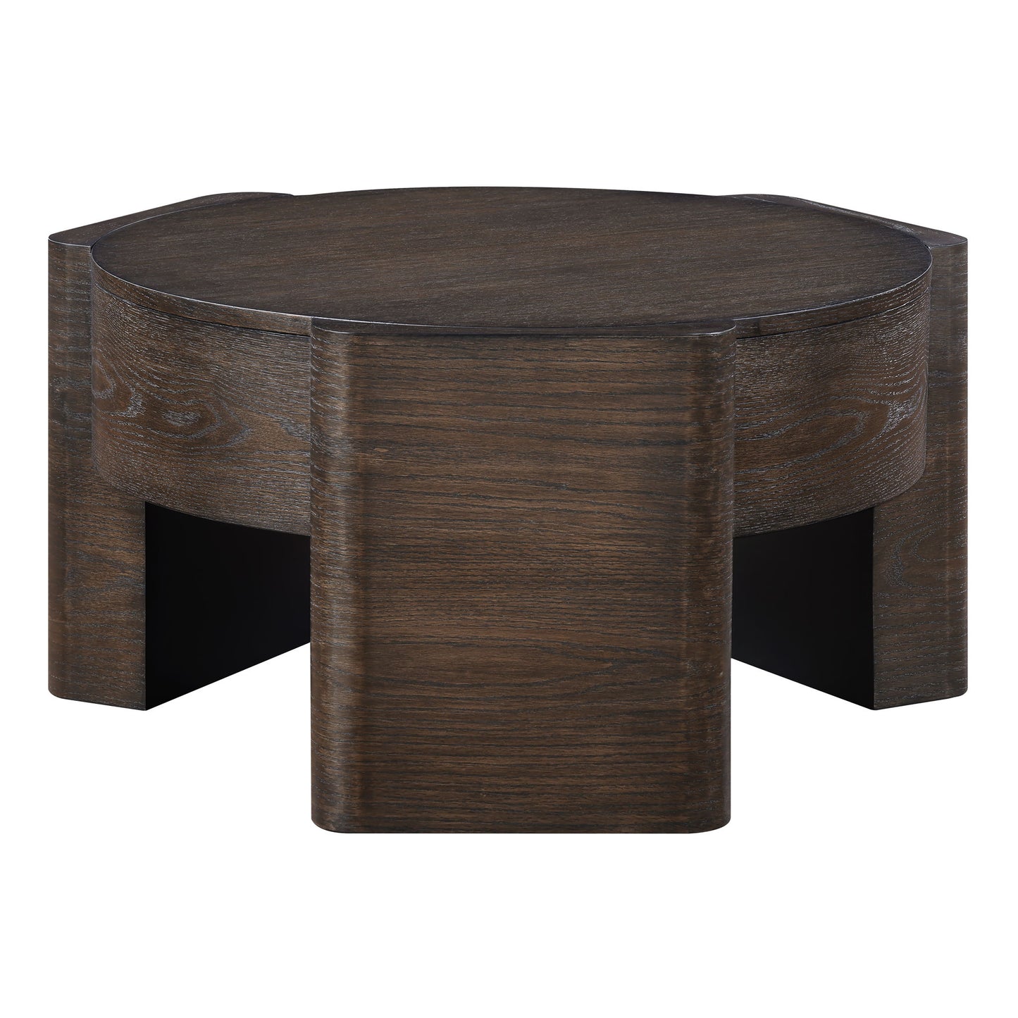 Salina - 3 Piece Round Occasional Set - Espresso