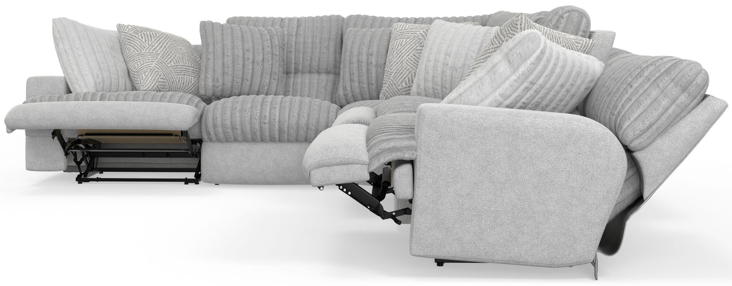 Abraxas - 6 Piece Reclining Sectional