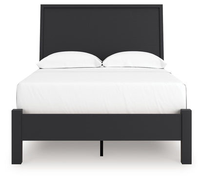 Danziar - Panel Bed With Low Footboard