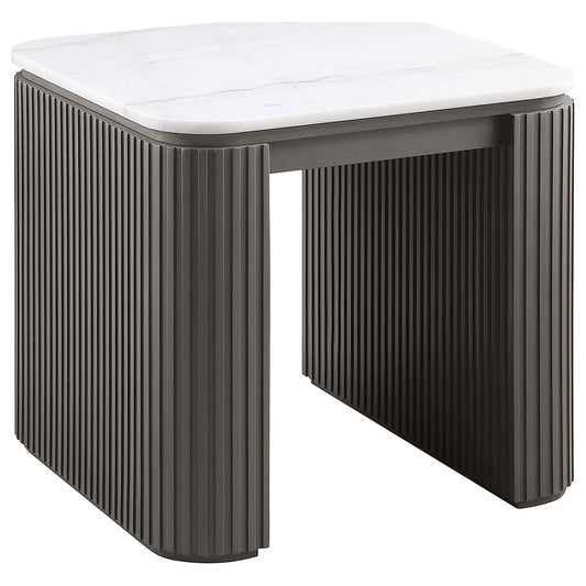 HP0426 End Table  Charcoal