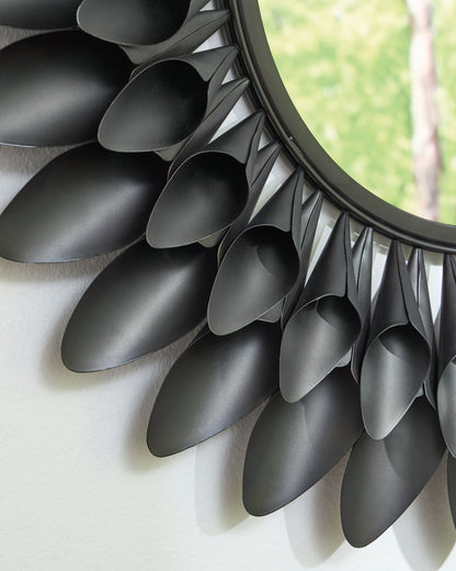 Ryenmour - Accent Mirror - Oil Rubbed Bronze Finish