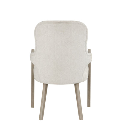 Gwendolyn - Upholstered Arm Chair (Set of 2) - Cerused Taupe