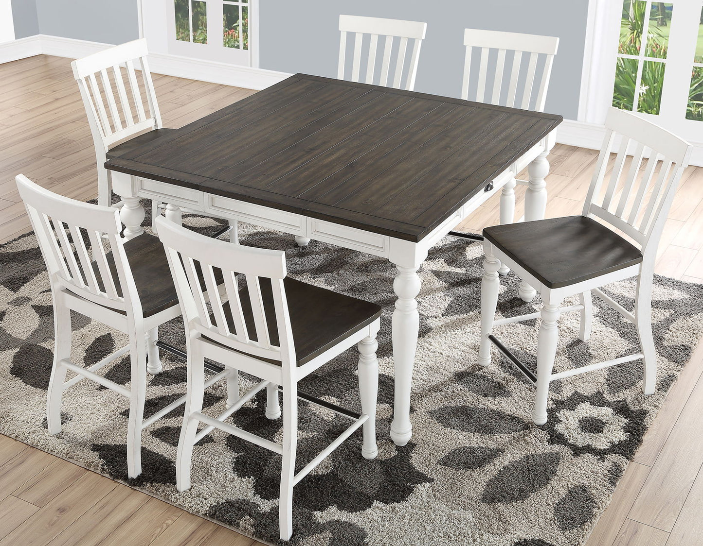 Joanna - Counter Chair - Two Tone