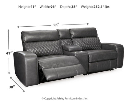 Samperstone - Power Reclining Sectional