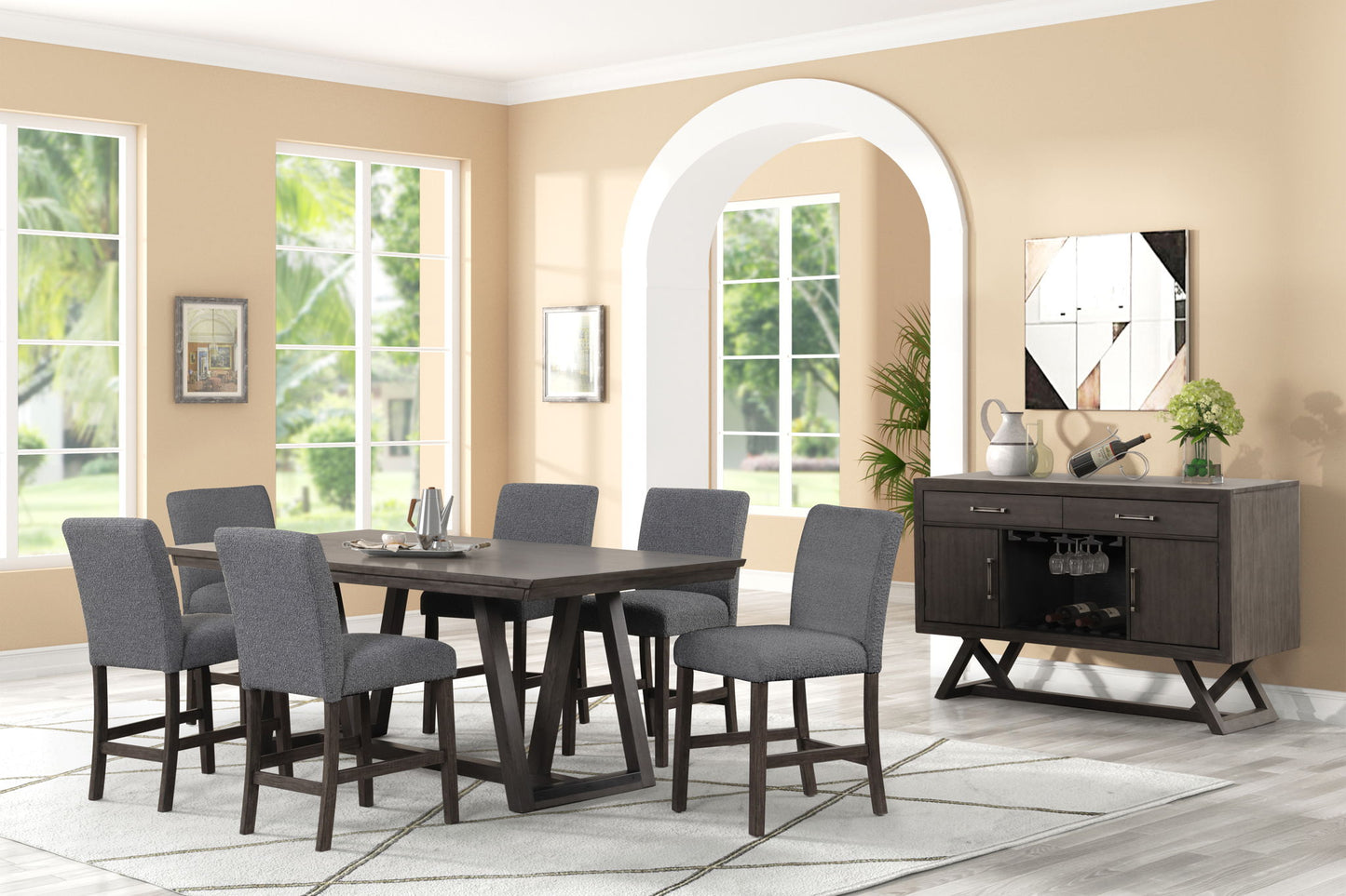 High Line - Counter Chair (Set of 2)
