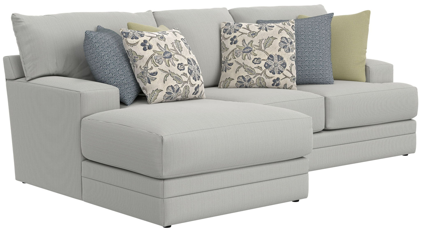 Stockbridge - Sectional With Comfort Coil Seating And 9 Accent Pillows Included