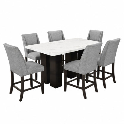Faust - Adjustable Table Counter Chairs Set
