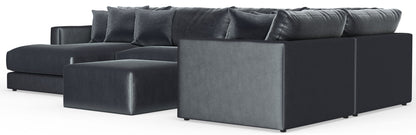 Remington - Modular Sofa And Cocktail Ottoman - Slate