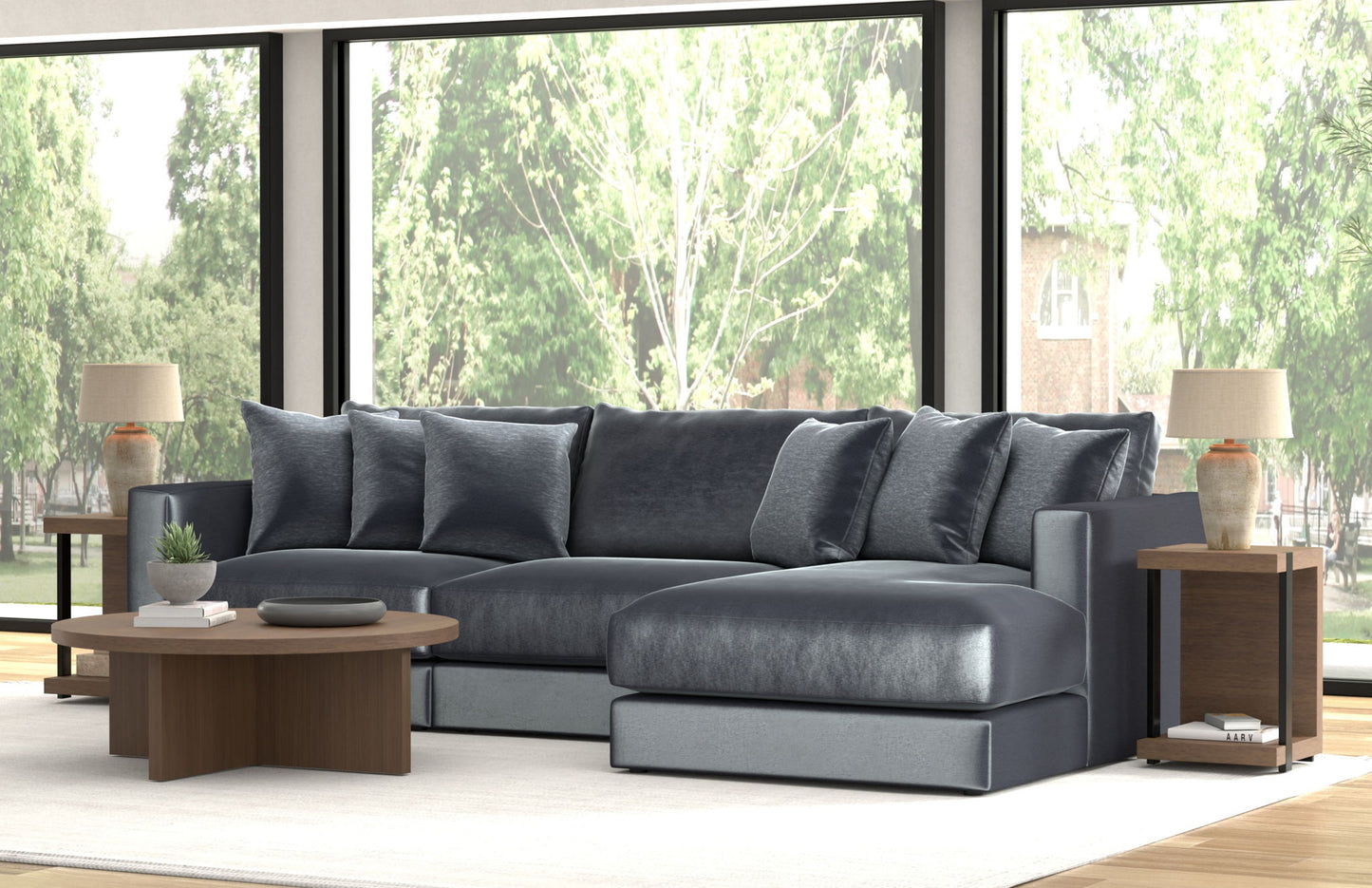 Remington - Modular Sofa - Slate