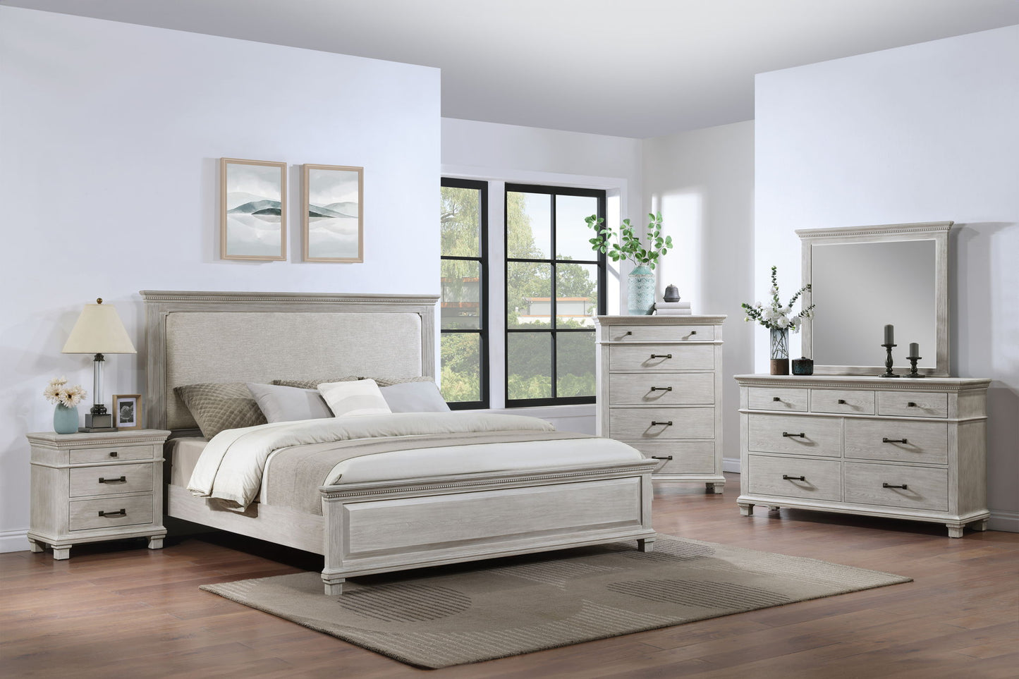 Silver Sands - Mirror - Gray