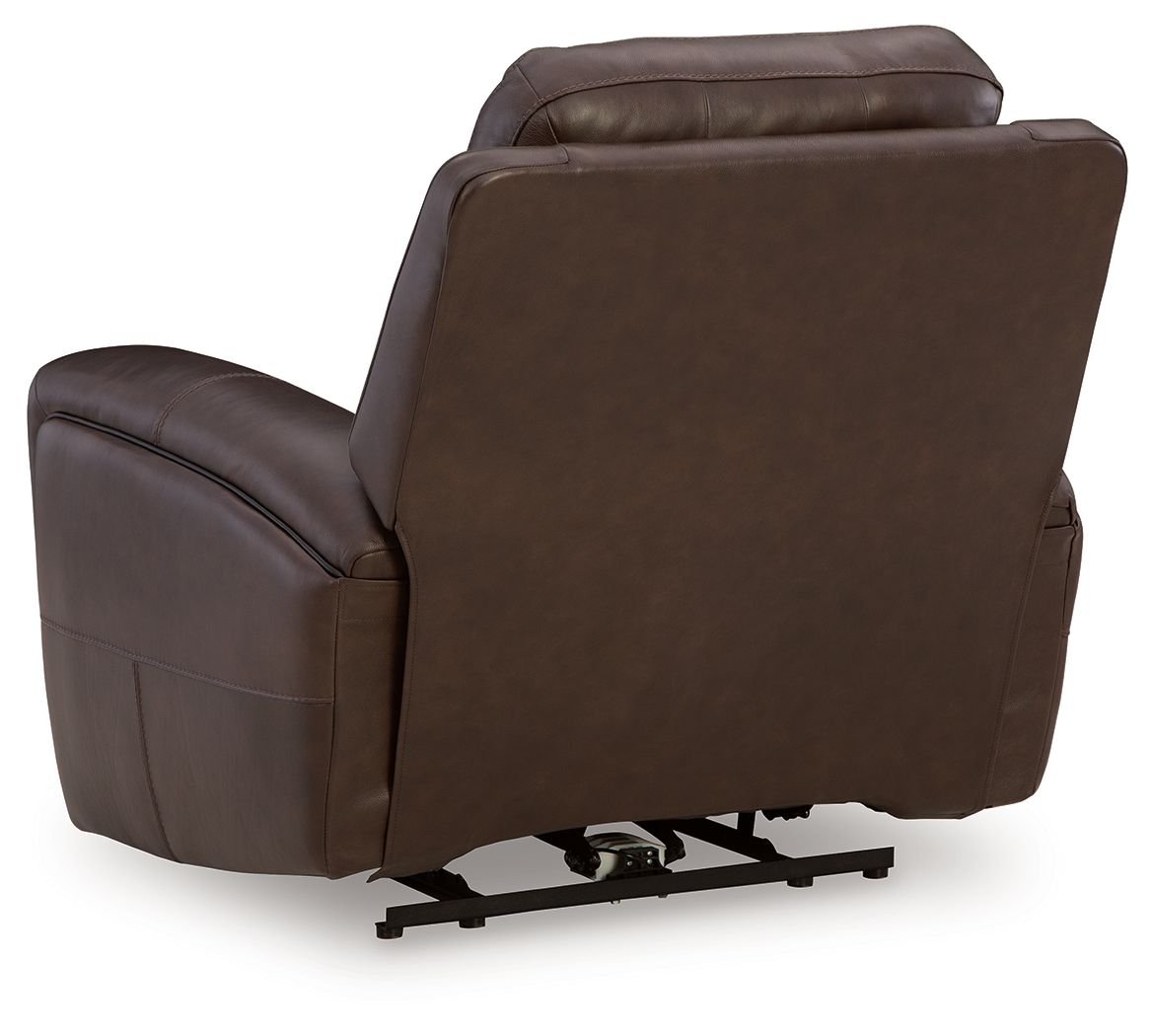 Gravier - Power Recliner With Adjustable Headrest - Cordova