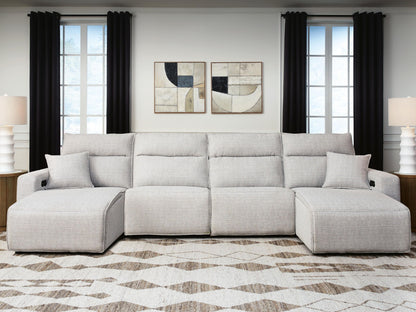 Modmax II - Reclining Sectional - Stone