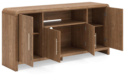Dovander - Extra Large TV Stand - Brown