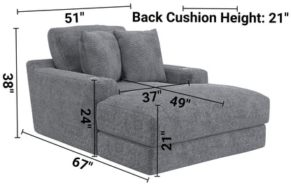 Cozy - Chaise With USB