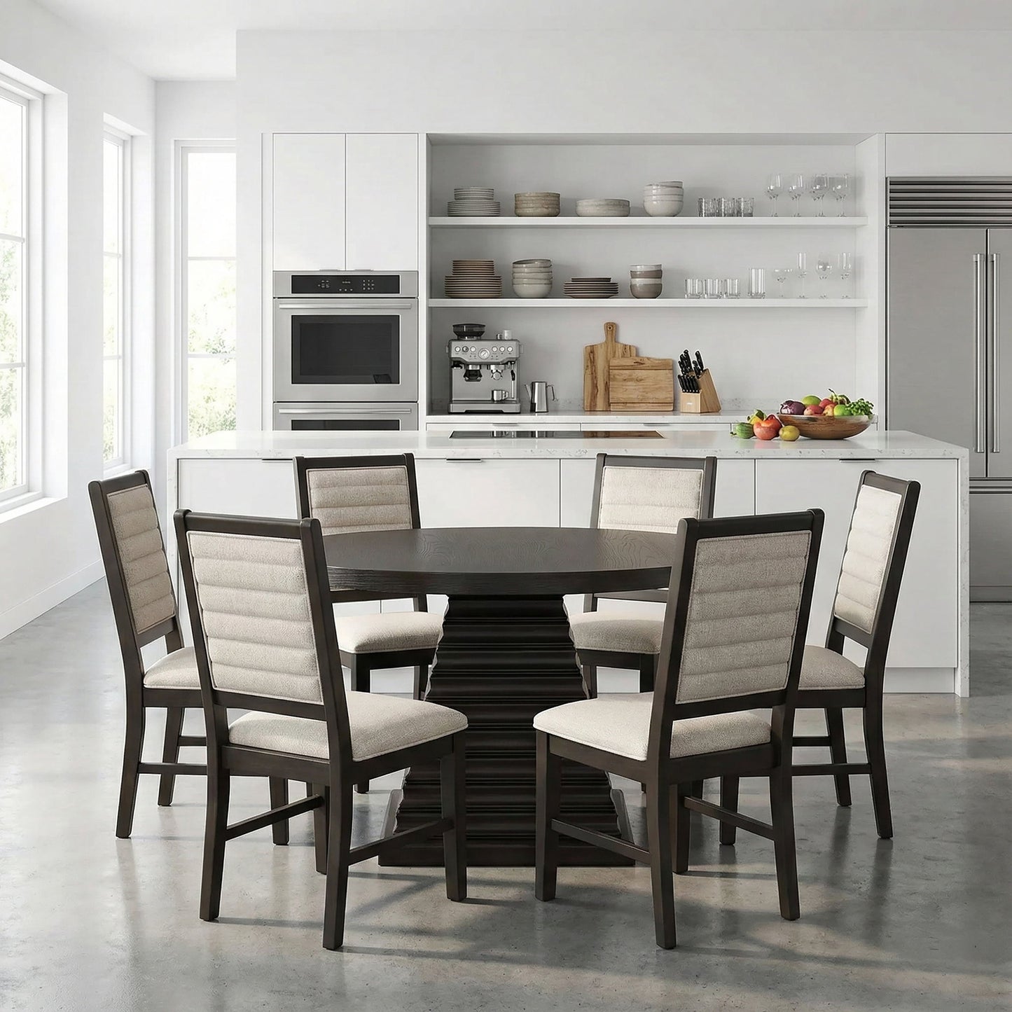 Plateau - 54" Round Dining Table Set