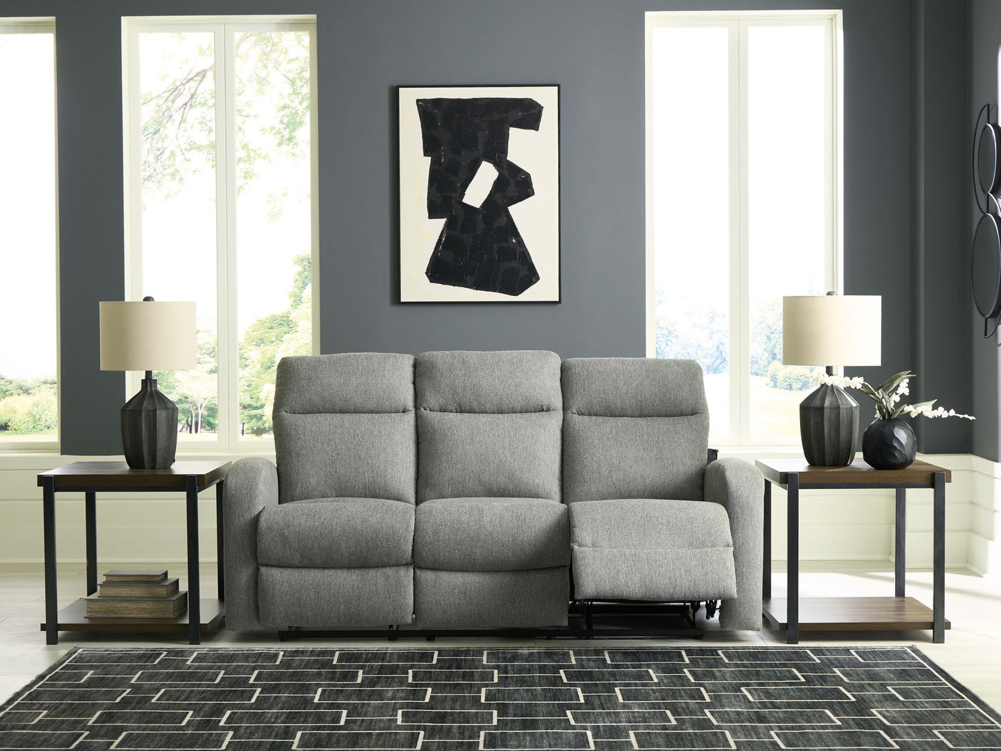 Gauntlet - Reclining Sofa - Sterling