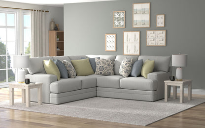 Stockbridge - Sectional With Comfort Coil Seating And 9 Accent Pillows Included