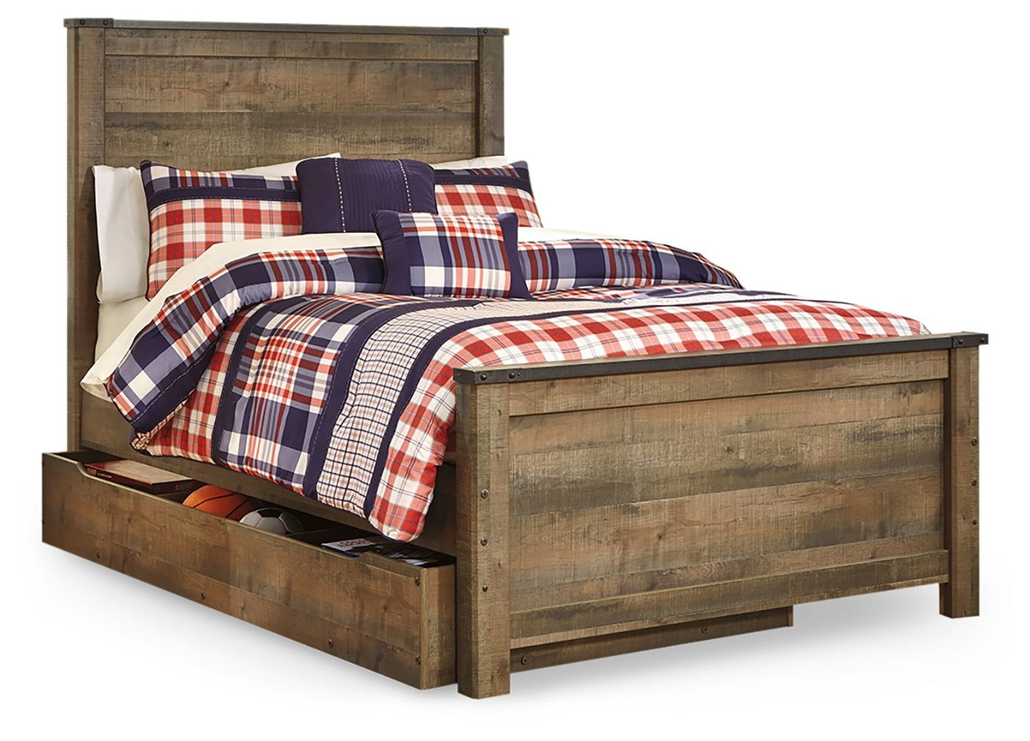 Trinell - Panel Bed
