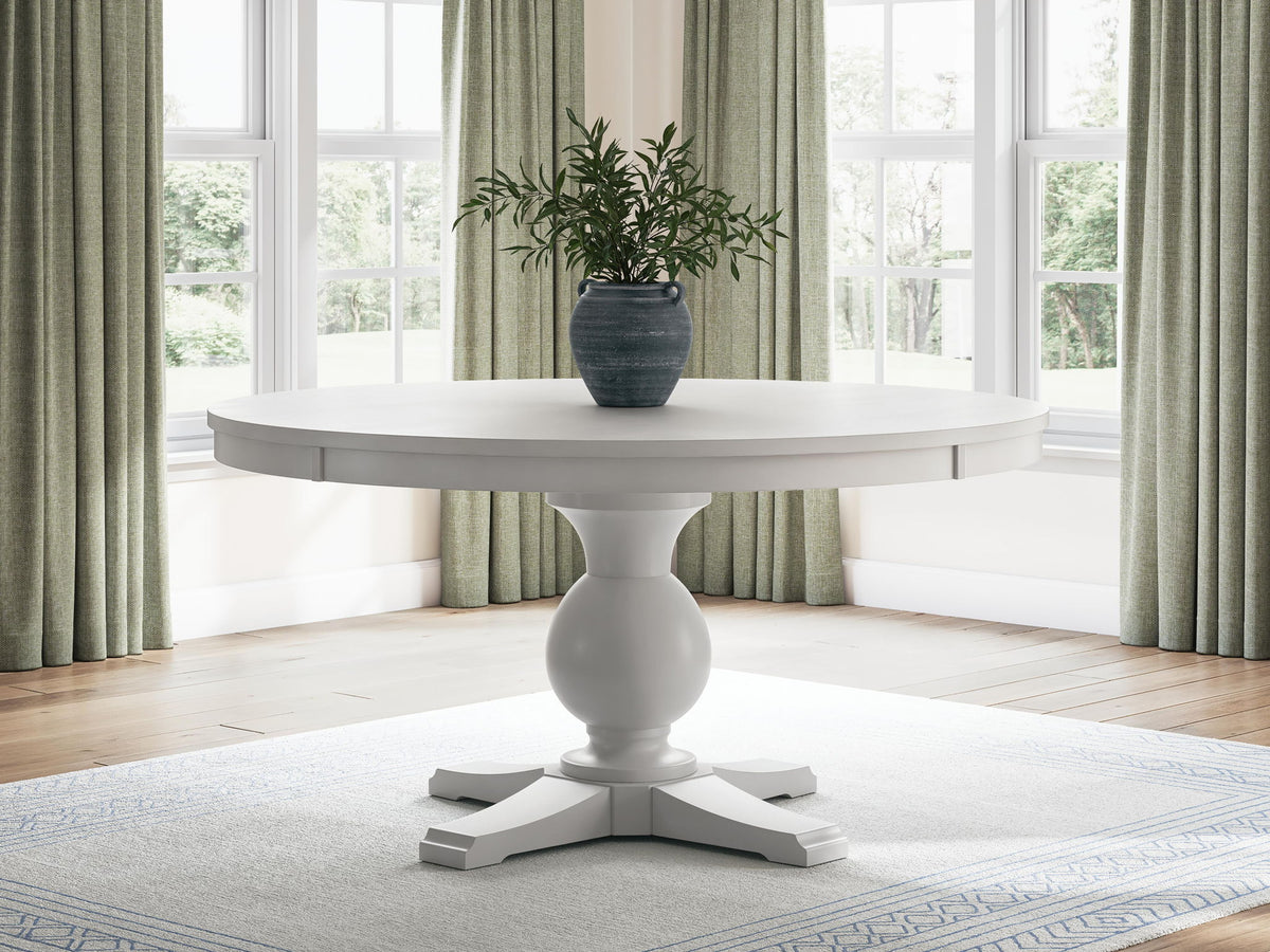 Greddinton - Round Dining Table Set