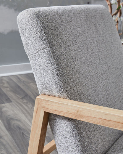 Wychworth - Accent Chair - Gray / Natural