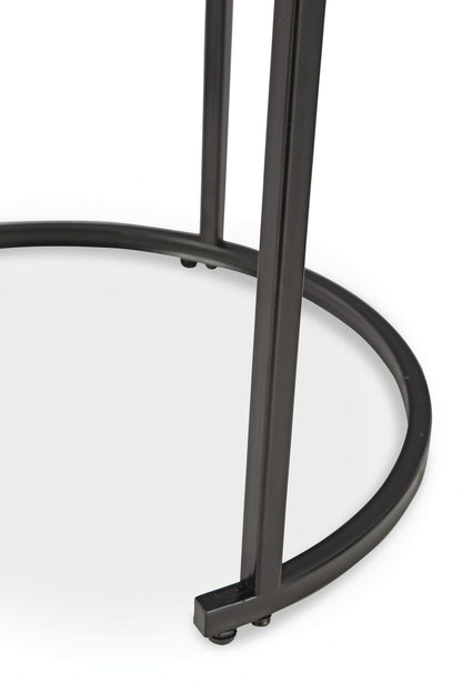 Jusmour - Occasional Nesting Table (Set of 4) - Black / White