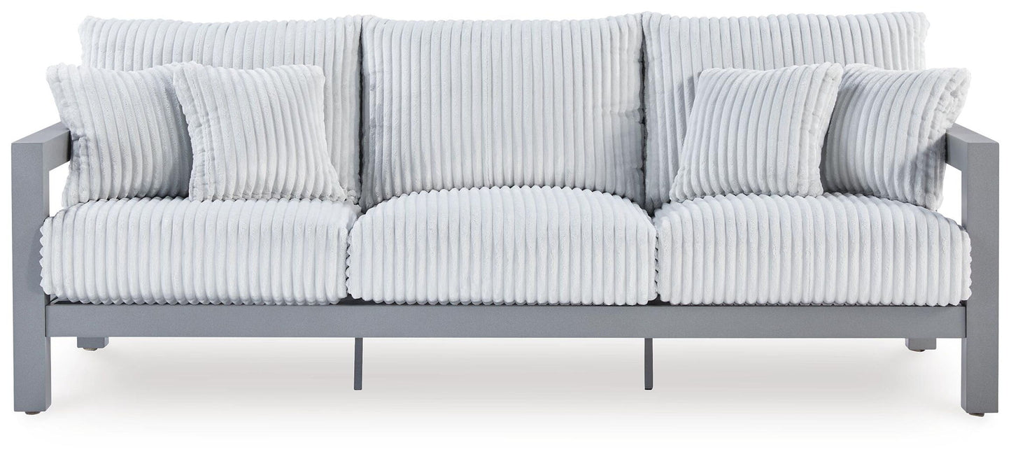 Hurley Park - Sofa With Cushion - Gray