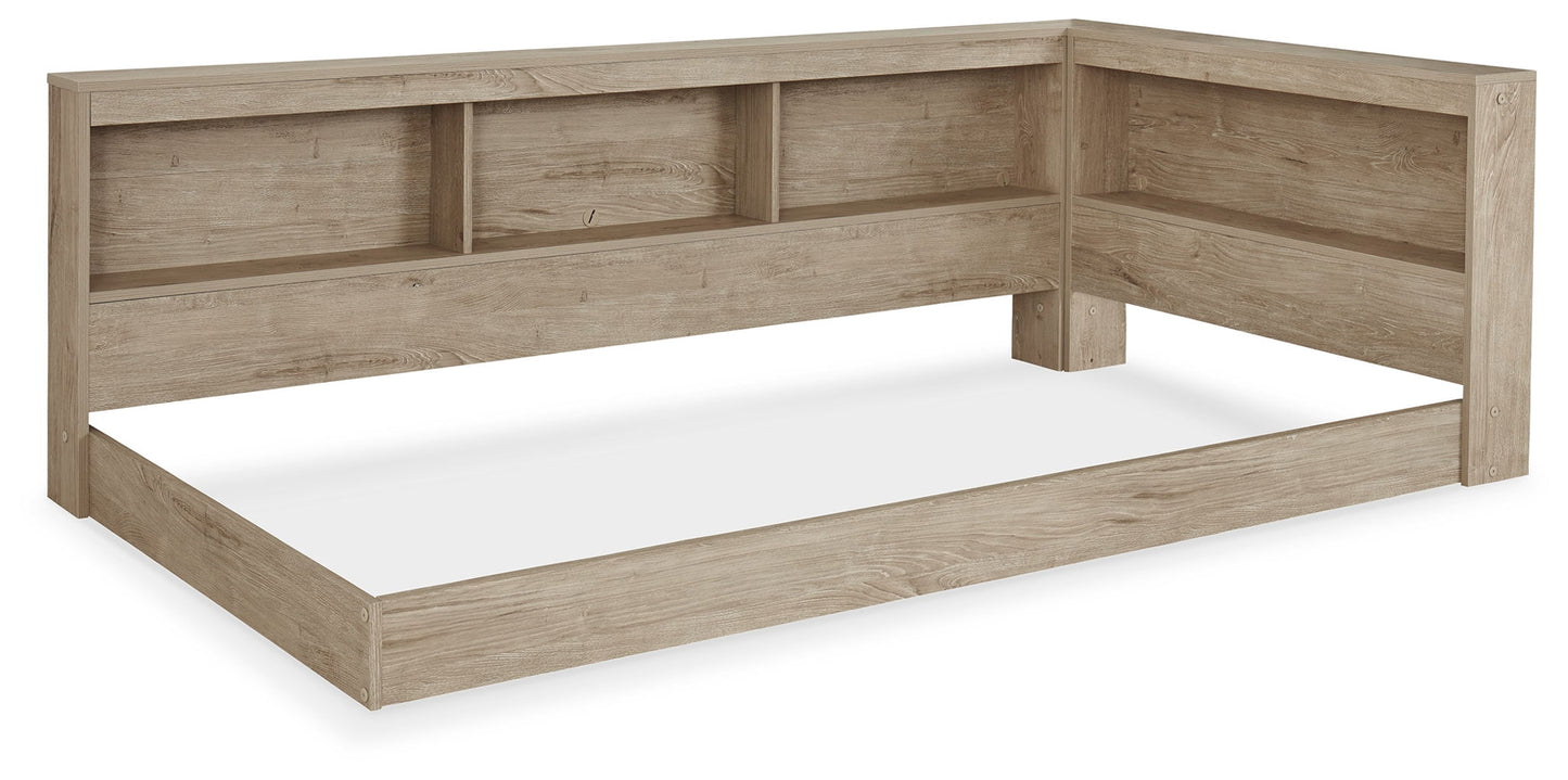 Oliah - Bookcase Storage Bed
