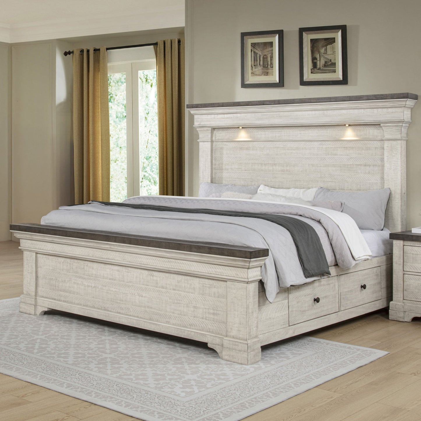 Augusta - Platform Storage Bed