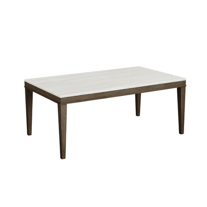 Essence - 70" Rectangle Dining Table With Marble Top