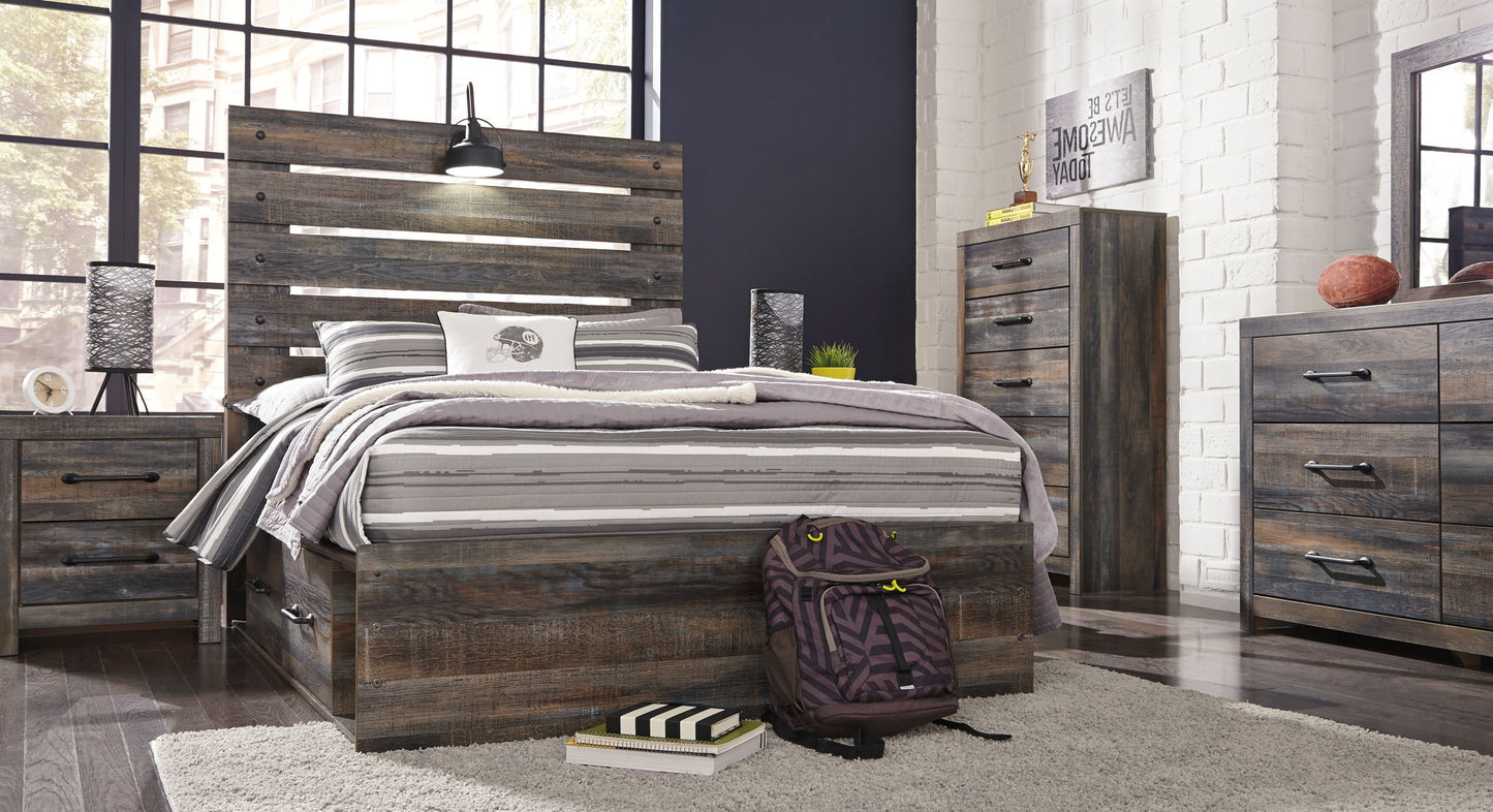 Drystan - Panel Bed