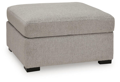 ModMax Luxe - Oversized Accent Ottoman - Flint