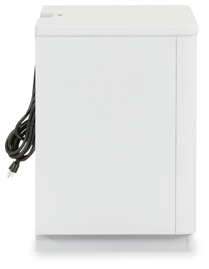Chalanna - Two Drawer Night Stand - White