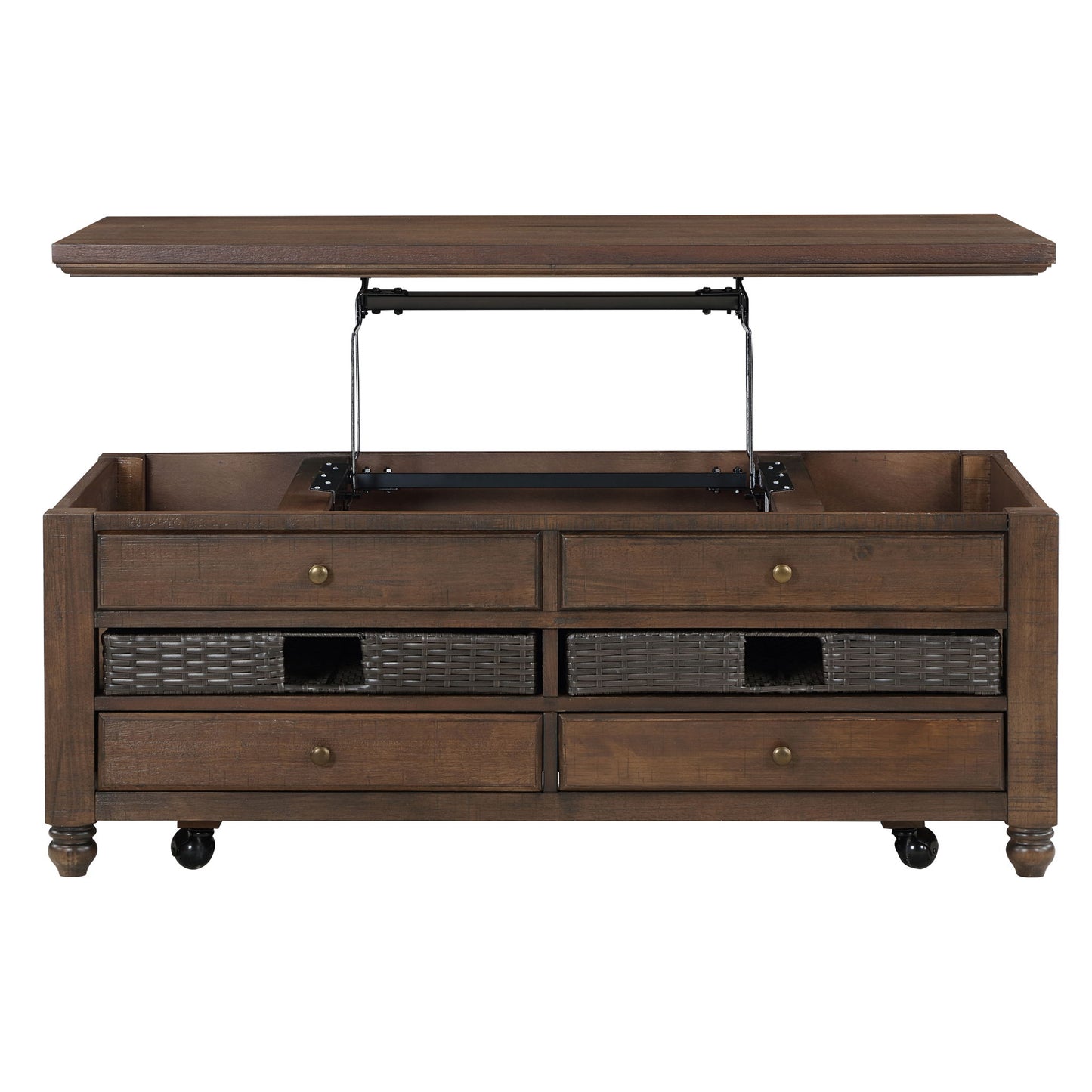 Oliver - 3 Piece Table Set - Brown