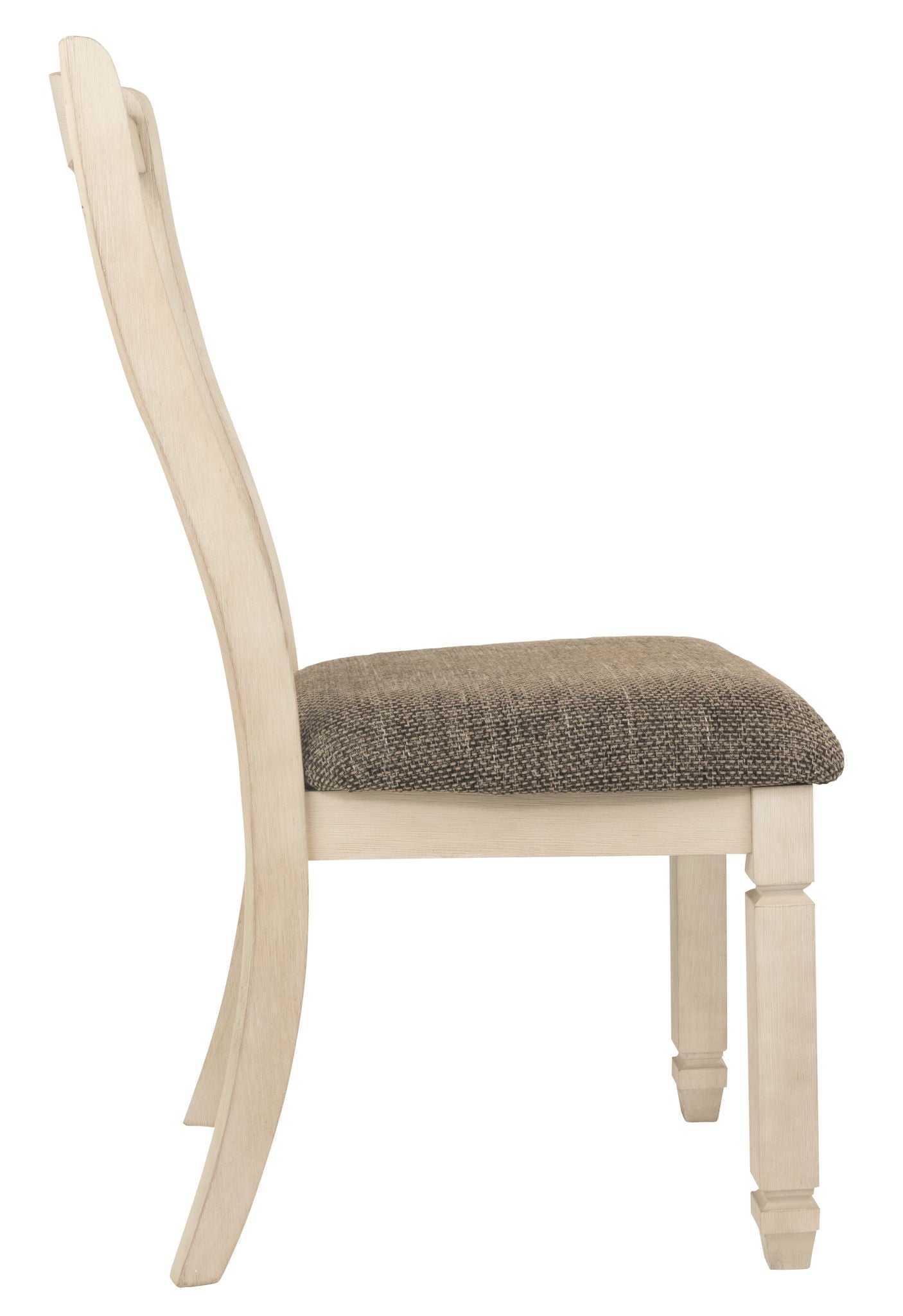 Bolanburg - Dining UPH Side Chair (Set of 2) - Rake Back - Brown / Beige