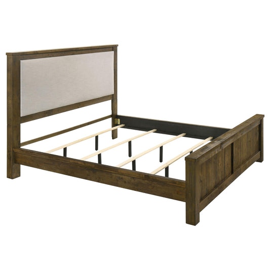 Doherty 5-piece Eastern King Bedroom Set Rustic Brown