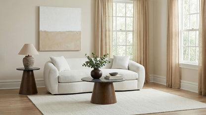 Isabella Fabric Upholstered Sofa Sand