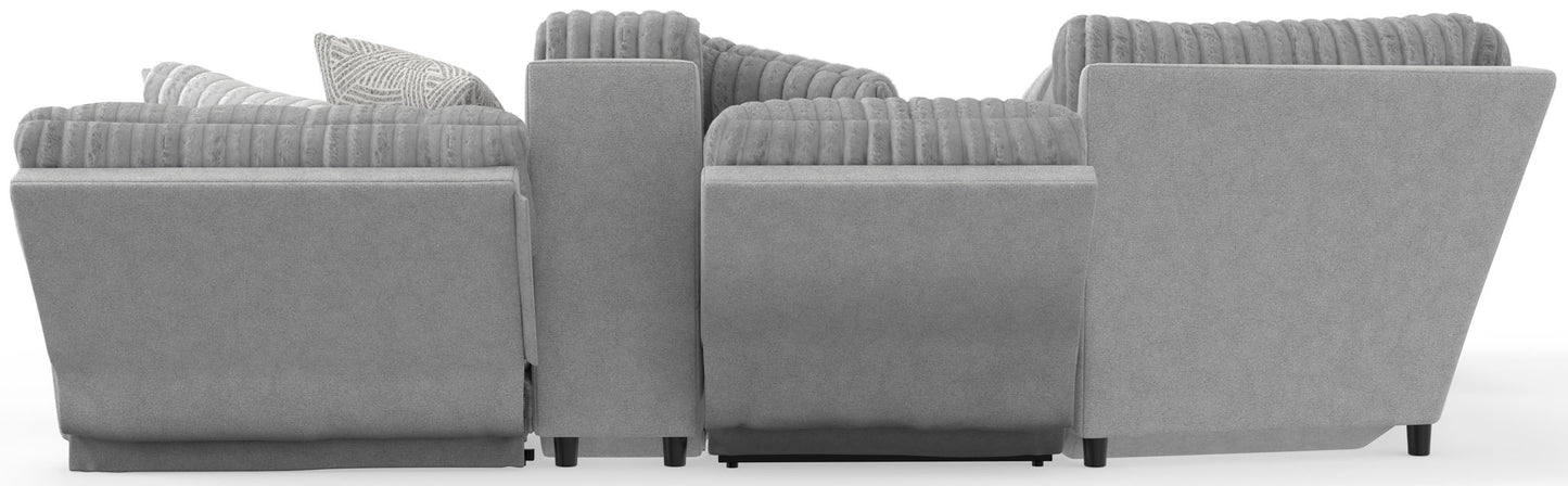 Abraxas - 6 Piece Reclining Sectional