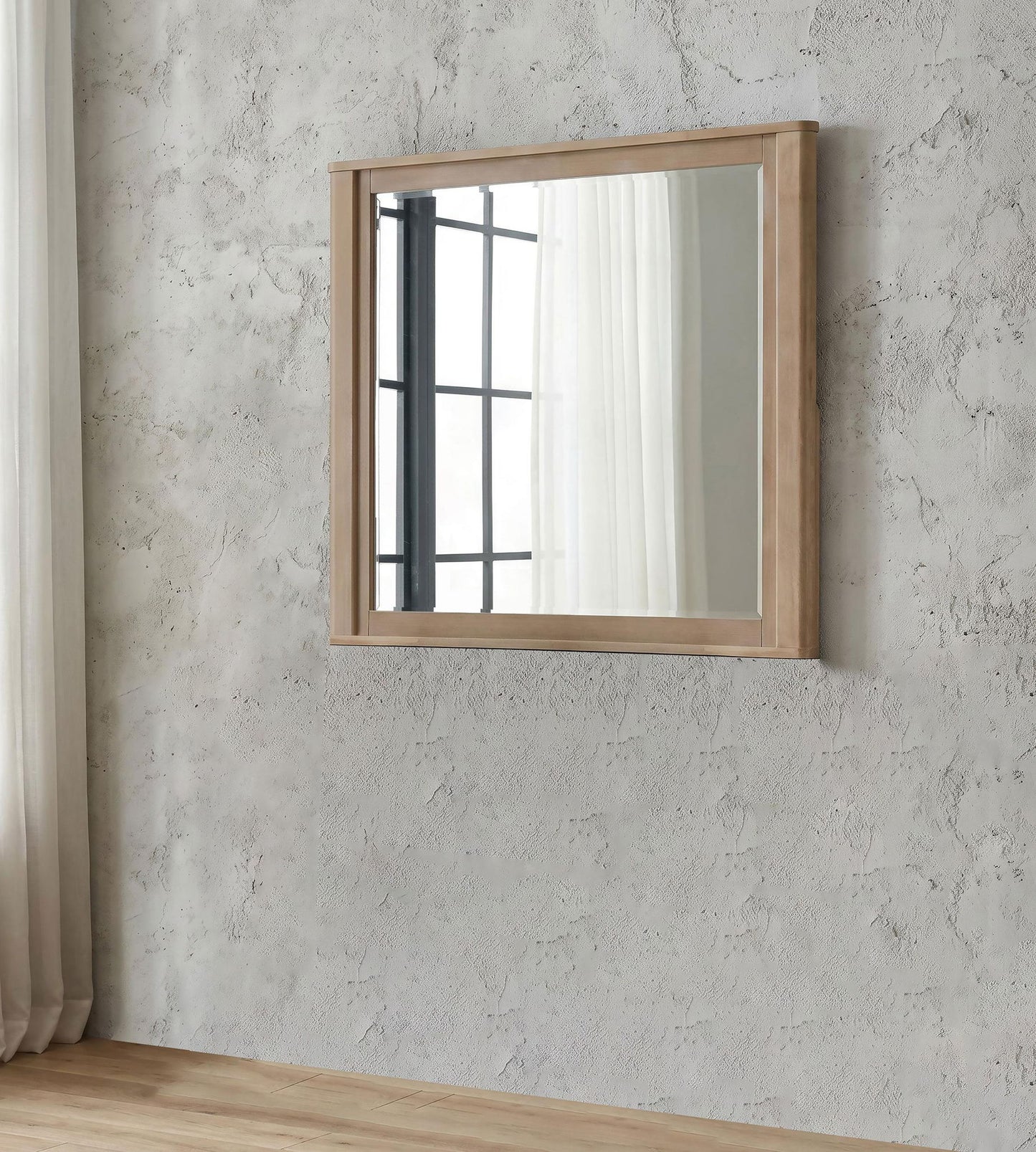 Leanne Dresser Mirror Light Oak