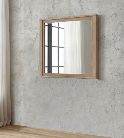Leanne Dresser Mirror Light Oak